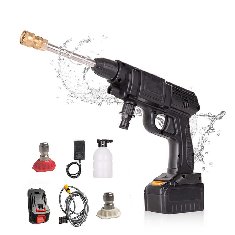 Hidrolavadora con 2 baterías y maletín - Kit completo